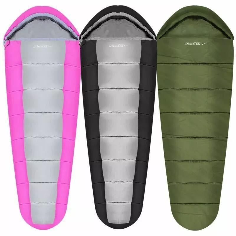 Sleeping Bags for Backpacking Hiking Mummy Camping Bags Cotton Liner Breathable