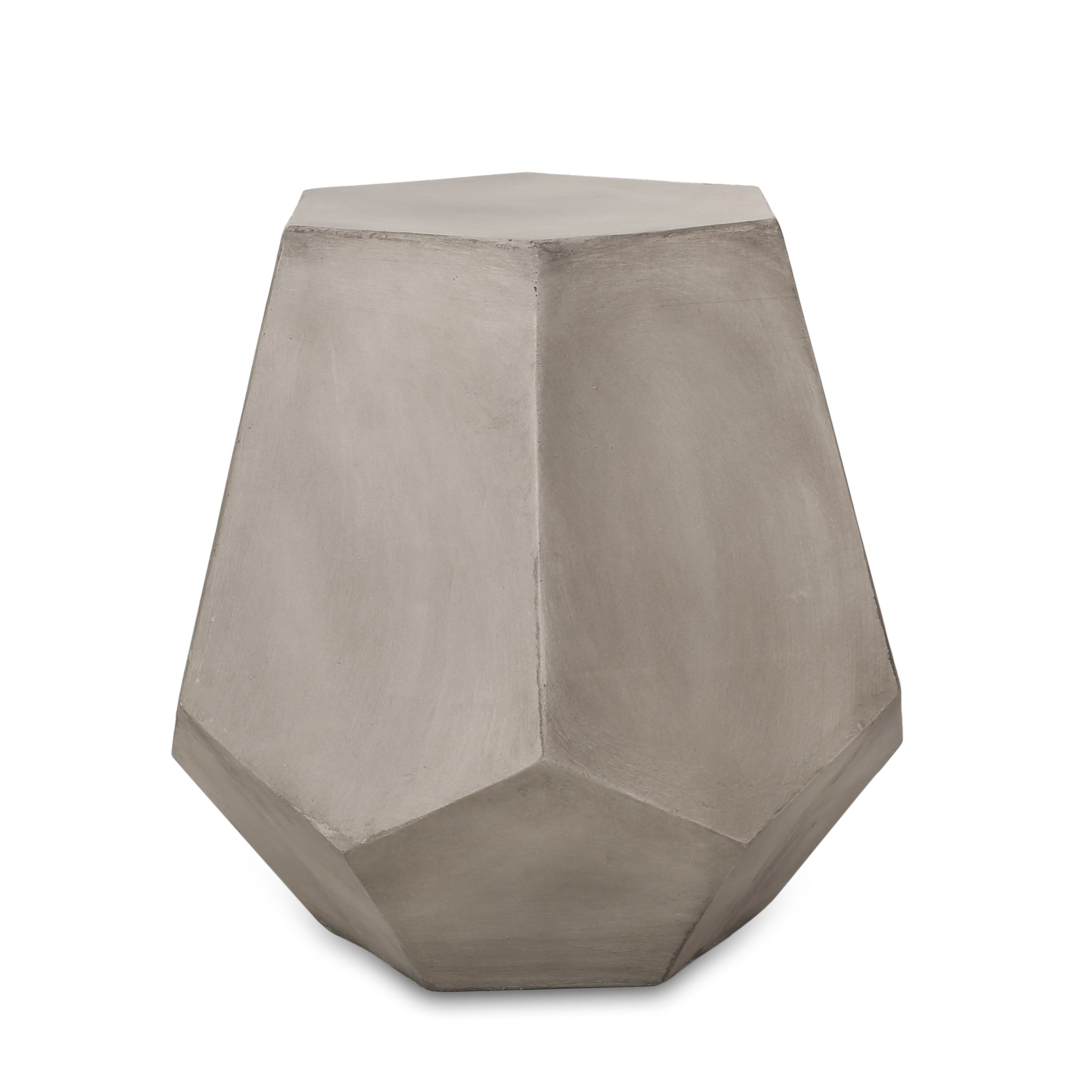 Outdoor CALGARY SIDE TABLE,Light Grey