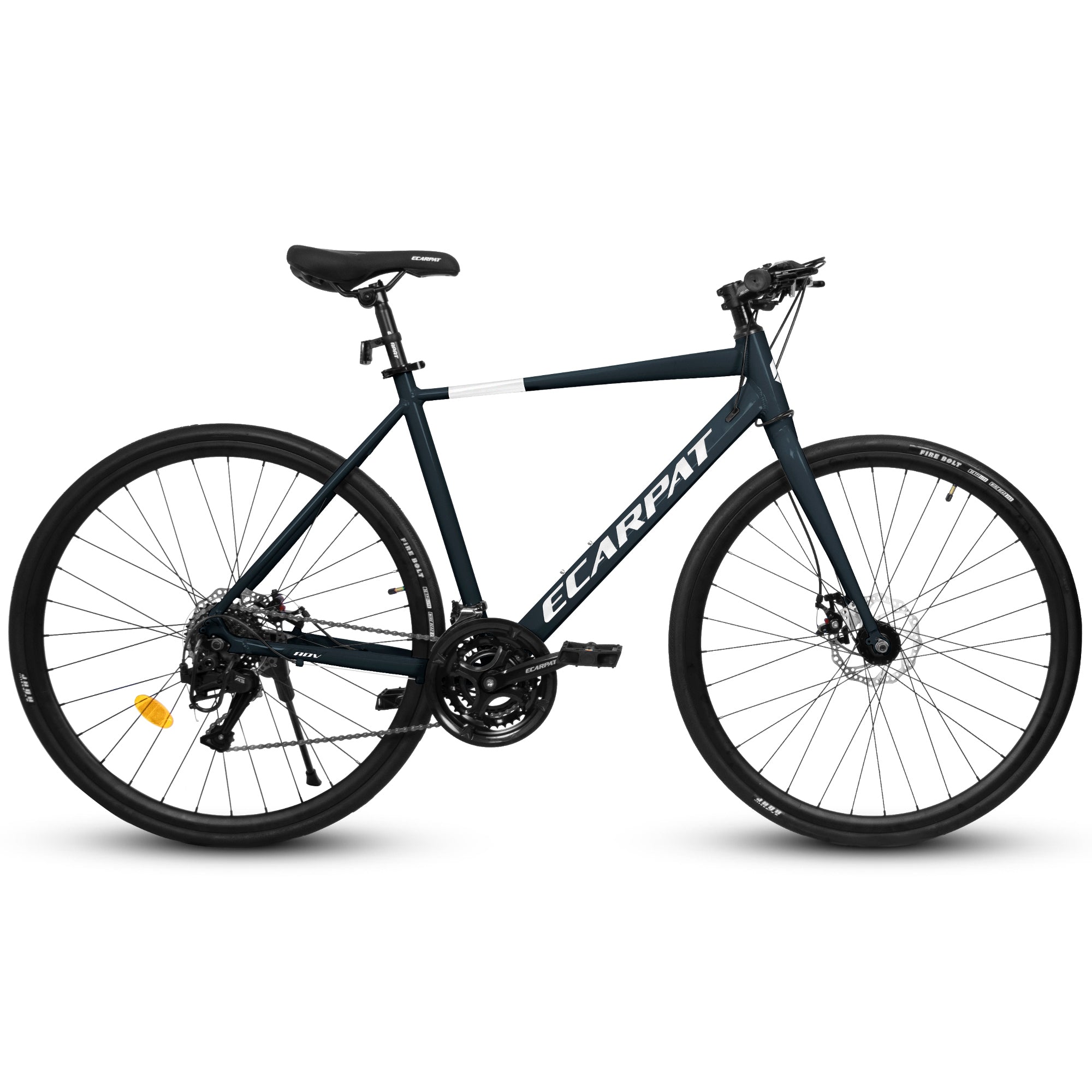 A28320 700c Ecarpat Road Bike, 24-Speed L-TWOO Disc Brakes, Light Weight Aluminum Frame ,Racing Bike City Commuting Road Bicycle for Men Women