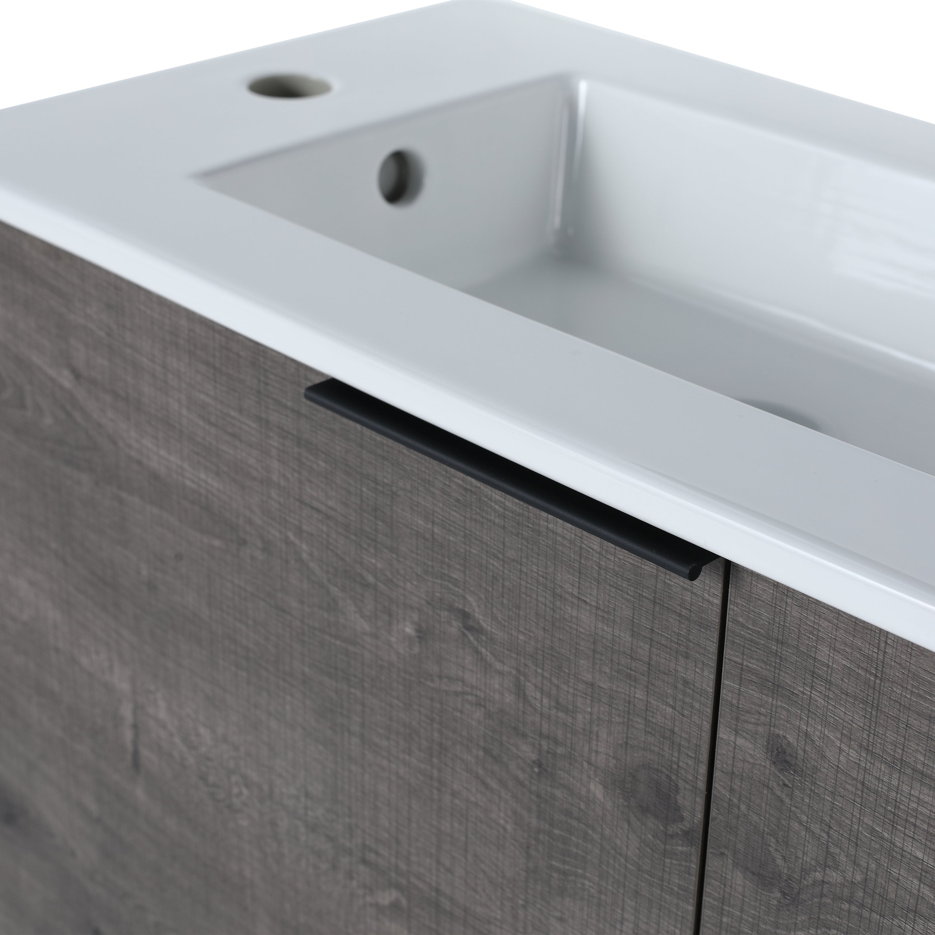 Bathroom Vanity with Sink 22 Inch for Small Bathroom,Floating Bathroom Vanity with Soft Close Door,Small Bathroom Vanity with Sink, 22x13 (KD-Packing)