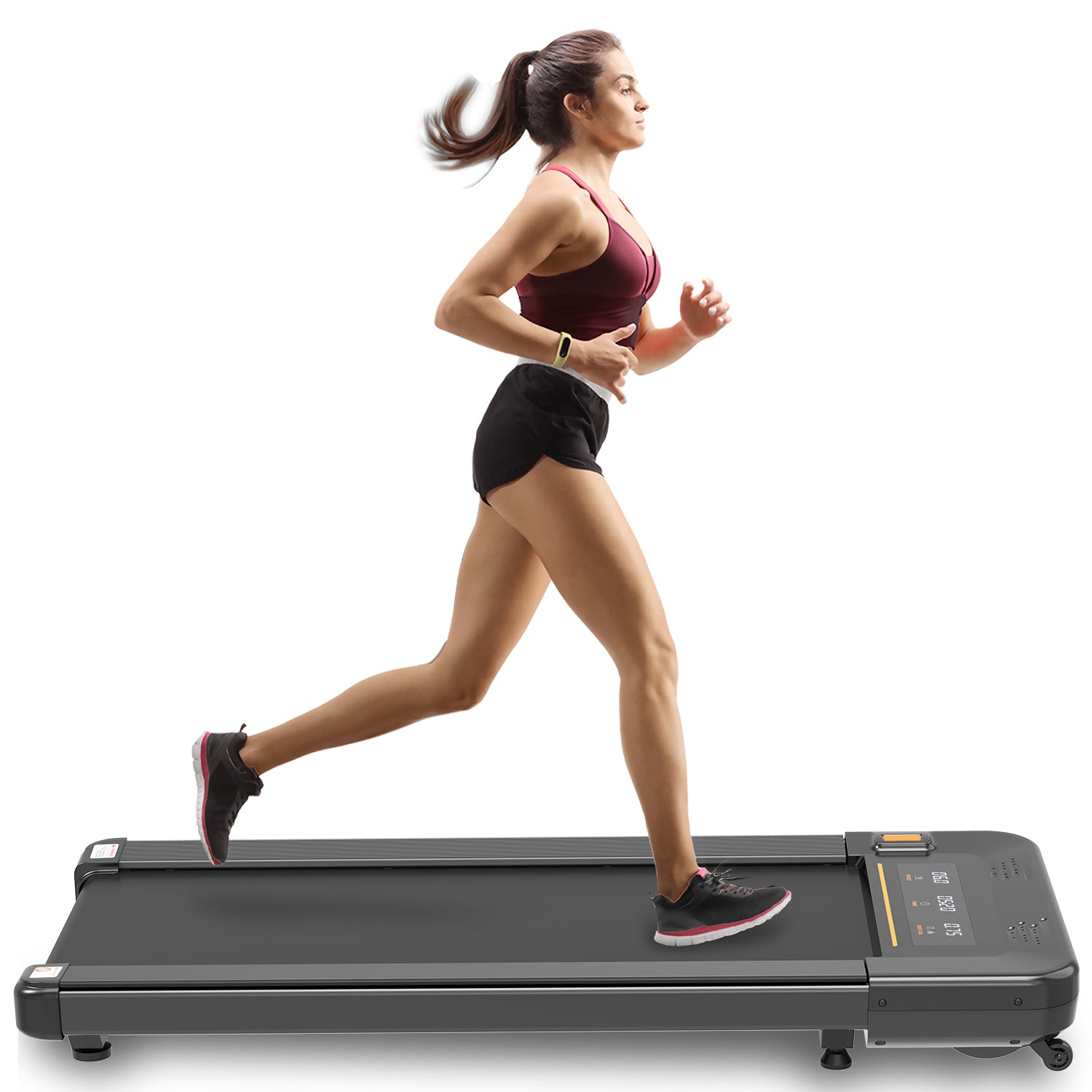 Under Desk Treadmill Walking Pad with Remote Controll,  Heavy Duty 2.5HP 300LBS