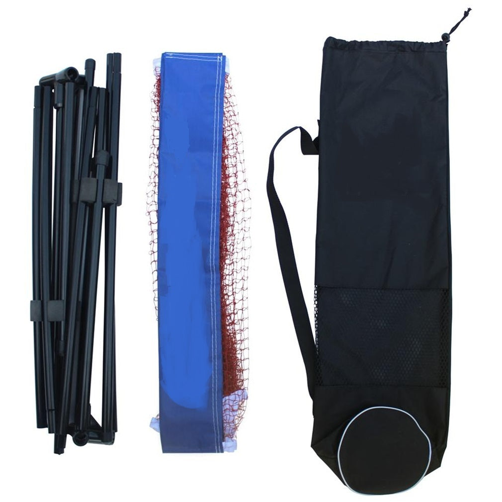 Portable Large Volleyball Badminton Tennis Net with Carrying Bag Stand/Frame 14FT