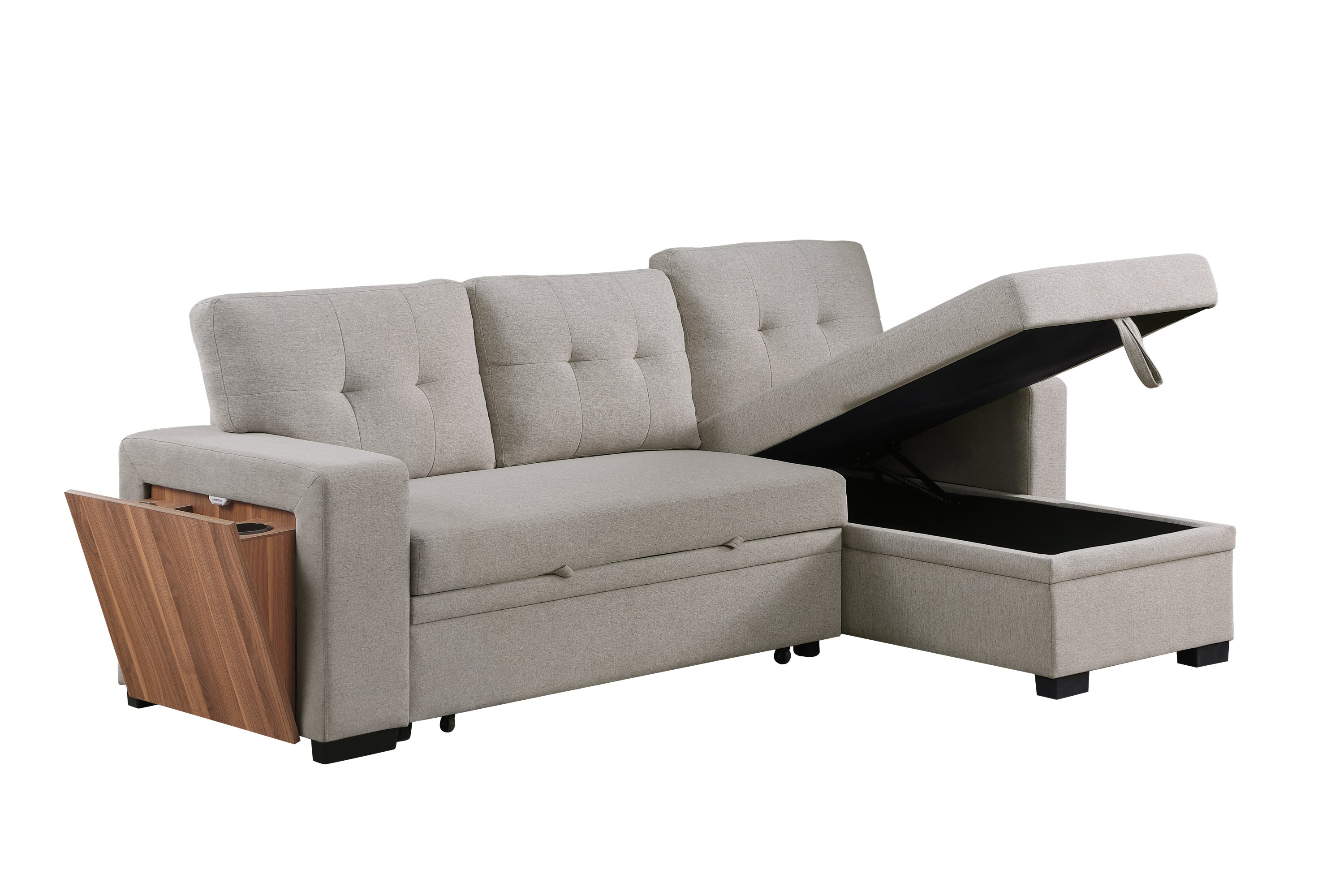 3 - Piece Upholstered Sectional