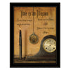 "Time is an Illusion" by Billy Jacobs, Ready to Hang Framed Print, Black Frame