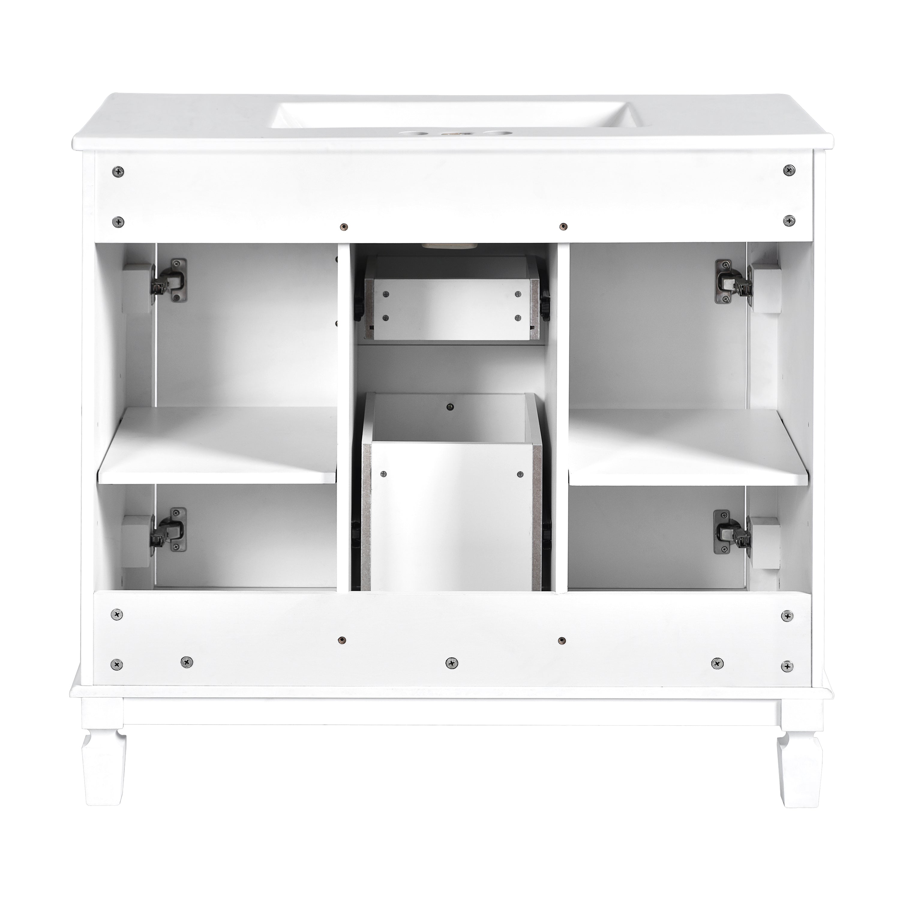 36 in. Modern Single-Sink Bathroom Vanity with Top Sink — supplier product image 10