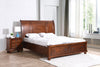 Traditional Cherry King Bed With Timeless Appeal