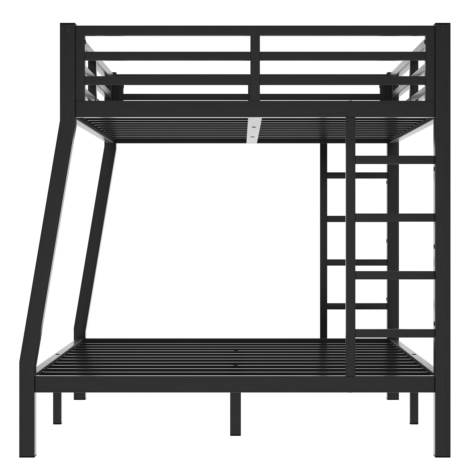 Metal Full XL over Queen Bunk Bed for Teens and Adults,Space-Saving/Noise Reduced/No Box Spring Needed, Old SKU W1307S00020