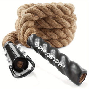 Exercise Climbing Rope - 1.5 Inch Diameter Indoor / Outdoor