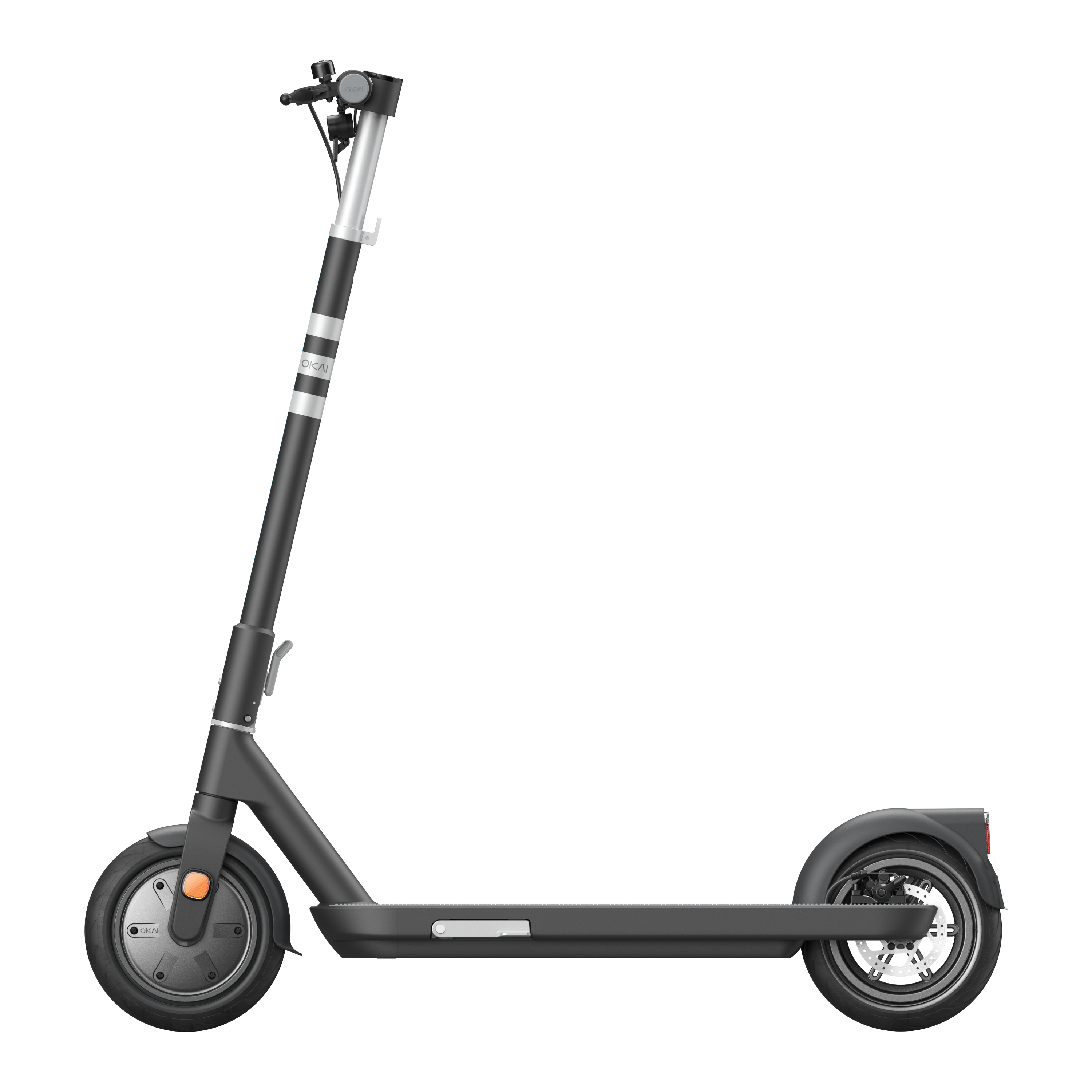 Foldable Electric Scooter w/18.6 Miles Max Operating Range & 15.5 mph Max Speed - Black