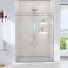 44-60 in Frameless Single Sliding Shower Door - 44-48 x 76 in / Chrome view 1