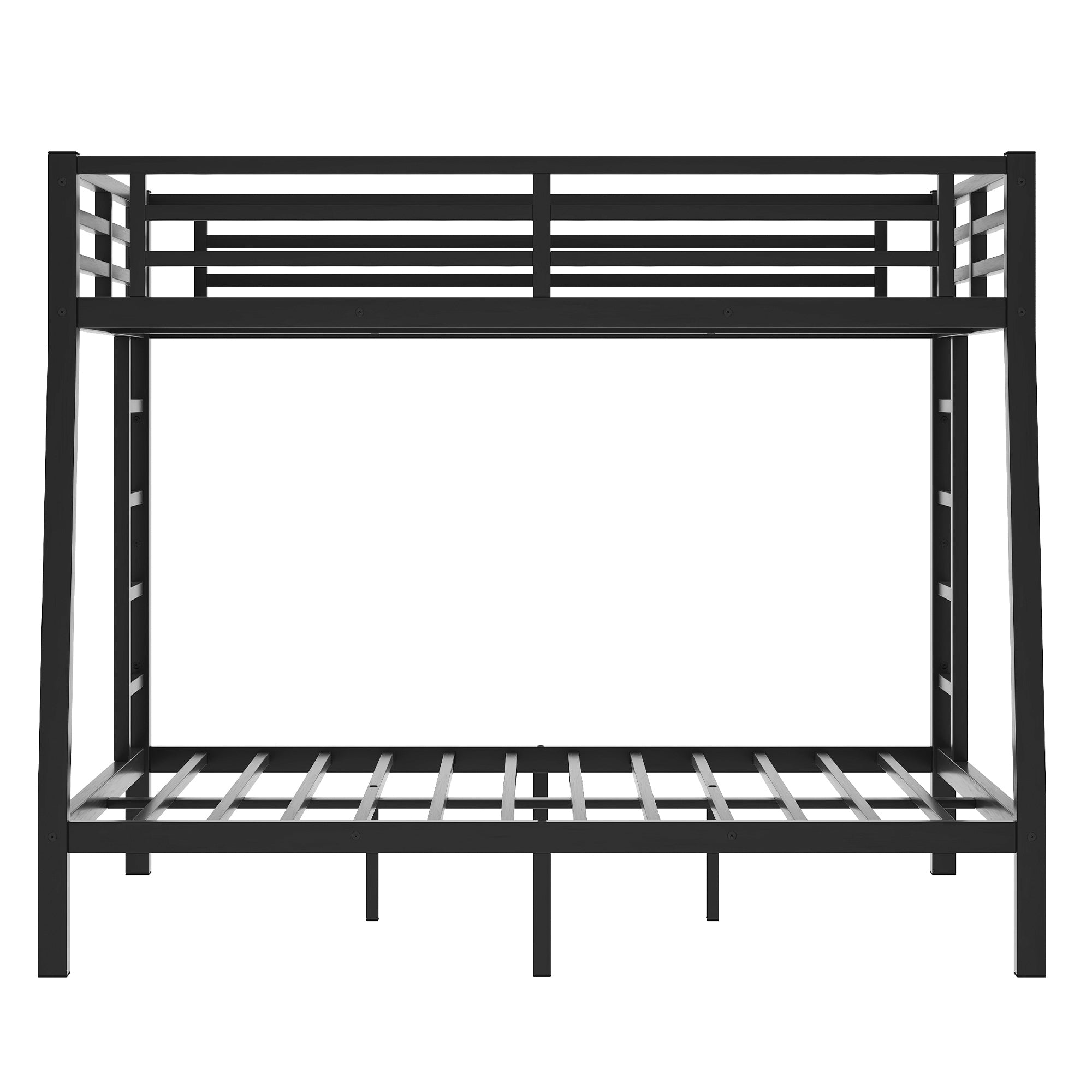 Metal Full XL over Queen Bunk Bed for Teens and Adults,Space-Saving/Noise Reduced/No Box Spring Needed, Old SKU W1307S00020