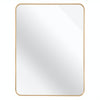 Gold 30 "x40" Rectangular Bathroom Wall Mirror