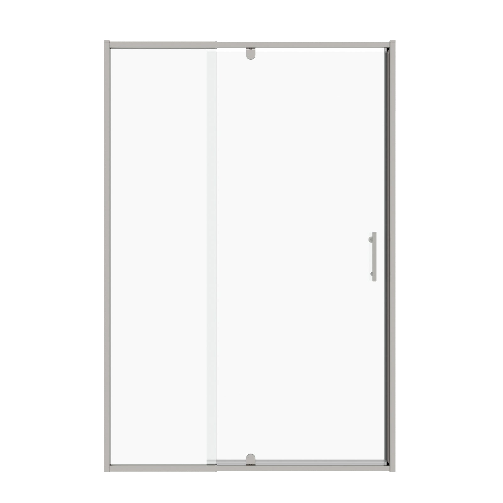 56-60" W x 71" H Piovt Swing Glass Shower Door,Pivot Frame Sliding Shower Door with 1/4"(6mm) Clear SGCC Tempered Glass,Chrome Finish Shower Doors,Reversible Installation