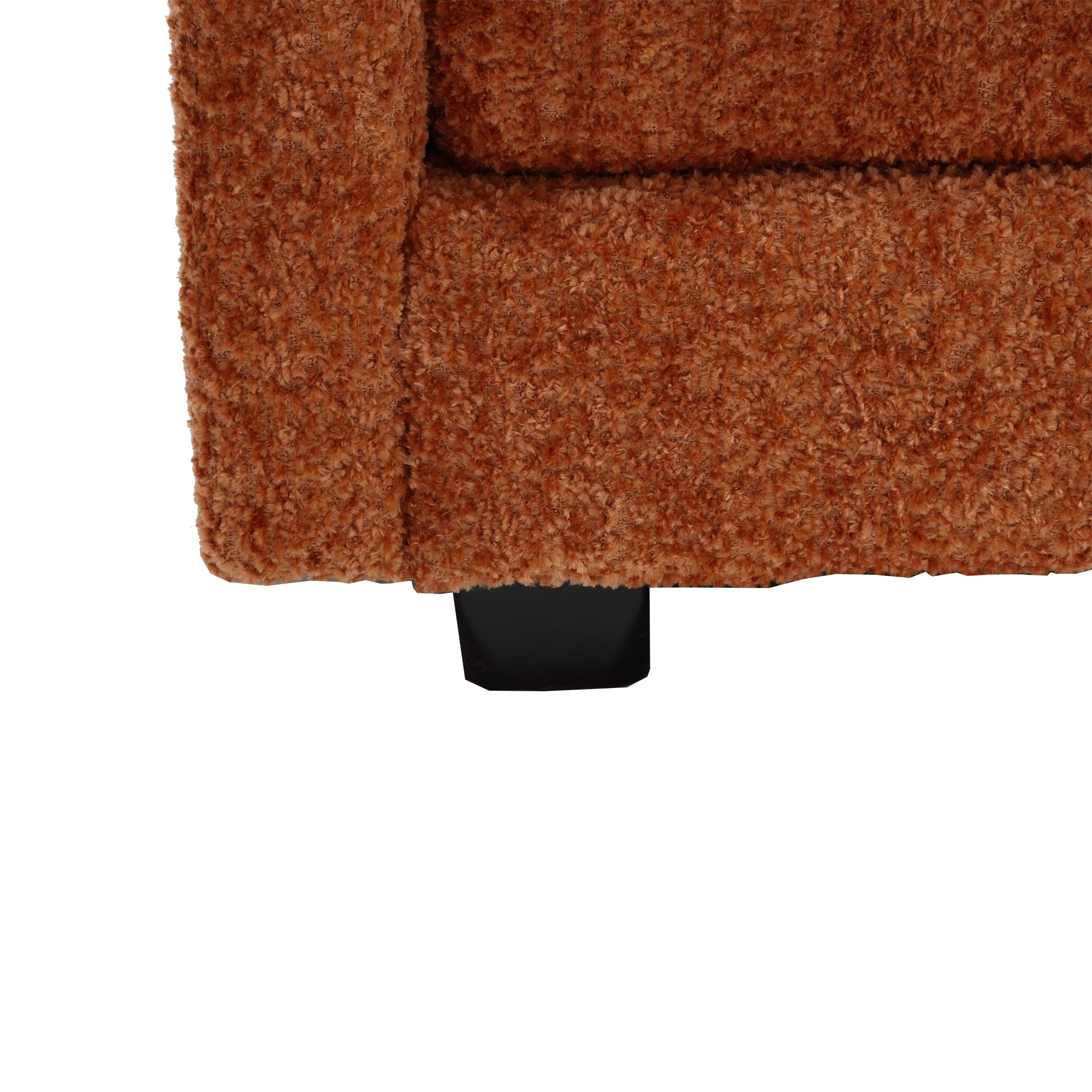 Modern Large boucle Fabric L-Shape Sectional Chenille fabric, movable pedals, detachable armrests, oversized three-seat Sofa