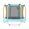 55-inch Trampoline for Kids Indoor & Outdoor Small Toddler Trampoline with Basketball Hoop