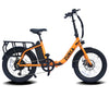 Electric Bike for Adults, 500W Motor 25MPH Max Speed, 48V 10AH Removable Battery, 20" Fat Tire Foldable Electric Bike  and 7-Speed Electric Bicycles