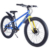 24 Inch Bicycles , Fat Tire Mountain Bike for Boys and Girls Age 10 + Years ,Dual-Disc Brake,Shimano 7-Speed ,Kids Beach and Snow Bicycle