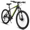 A26322 26-inch mountain bike adult aluminum frame shock absorbing front fork bike 21-speed disc brake mountain bike