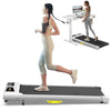 Under Desk Treadmill with Incline, Walking Pad for Home/Office, Portable Walking Treadmill 2.5HP, Walking Jogging Machine with 265 lbs Weight Capacity App Remote Control LED Display