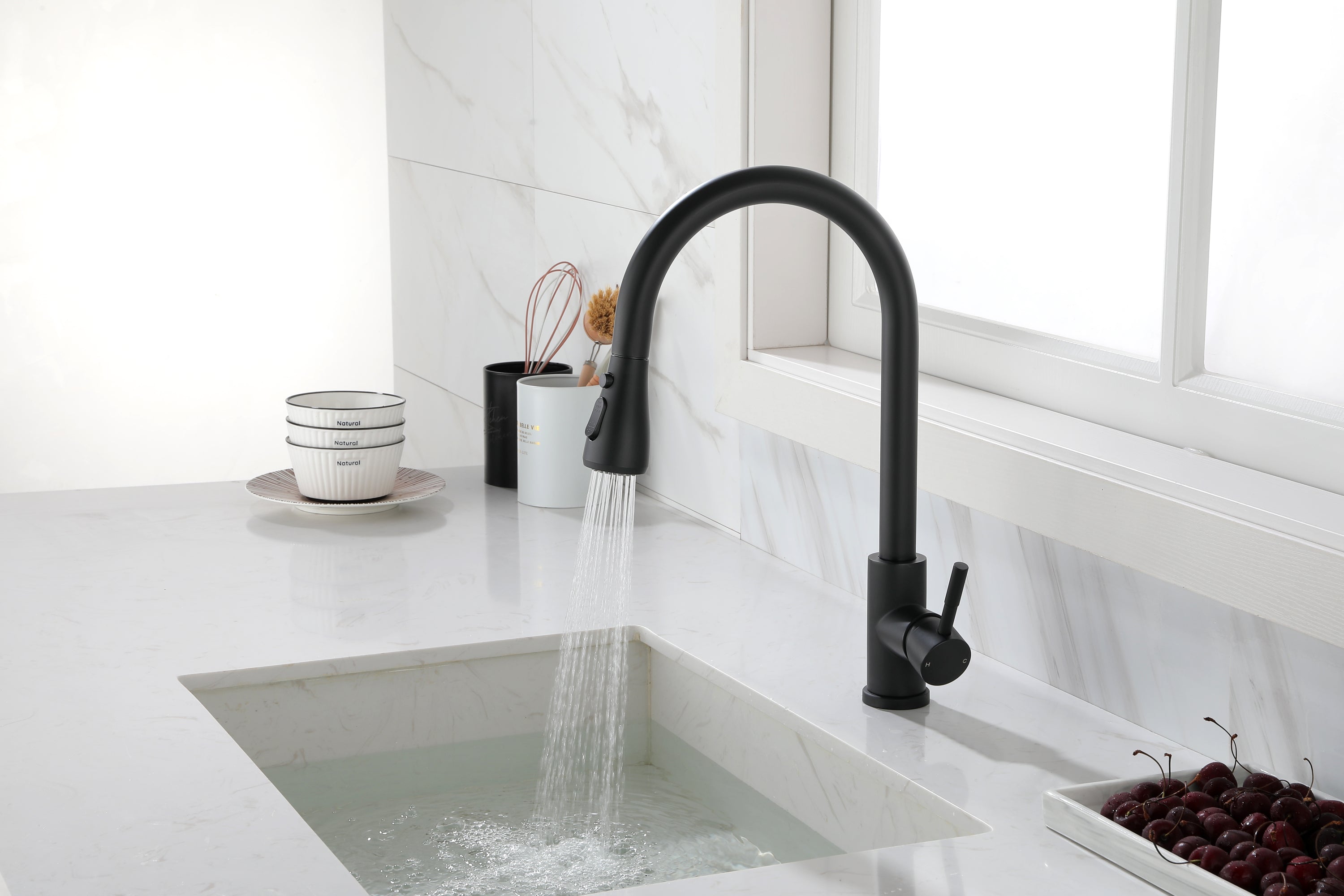 Kitchen Faucet with Pull Out Spraye