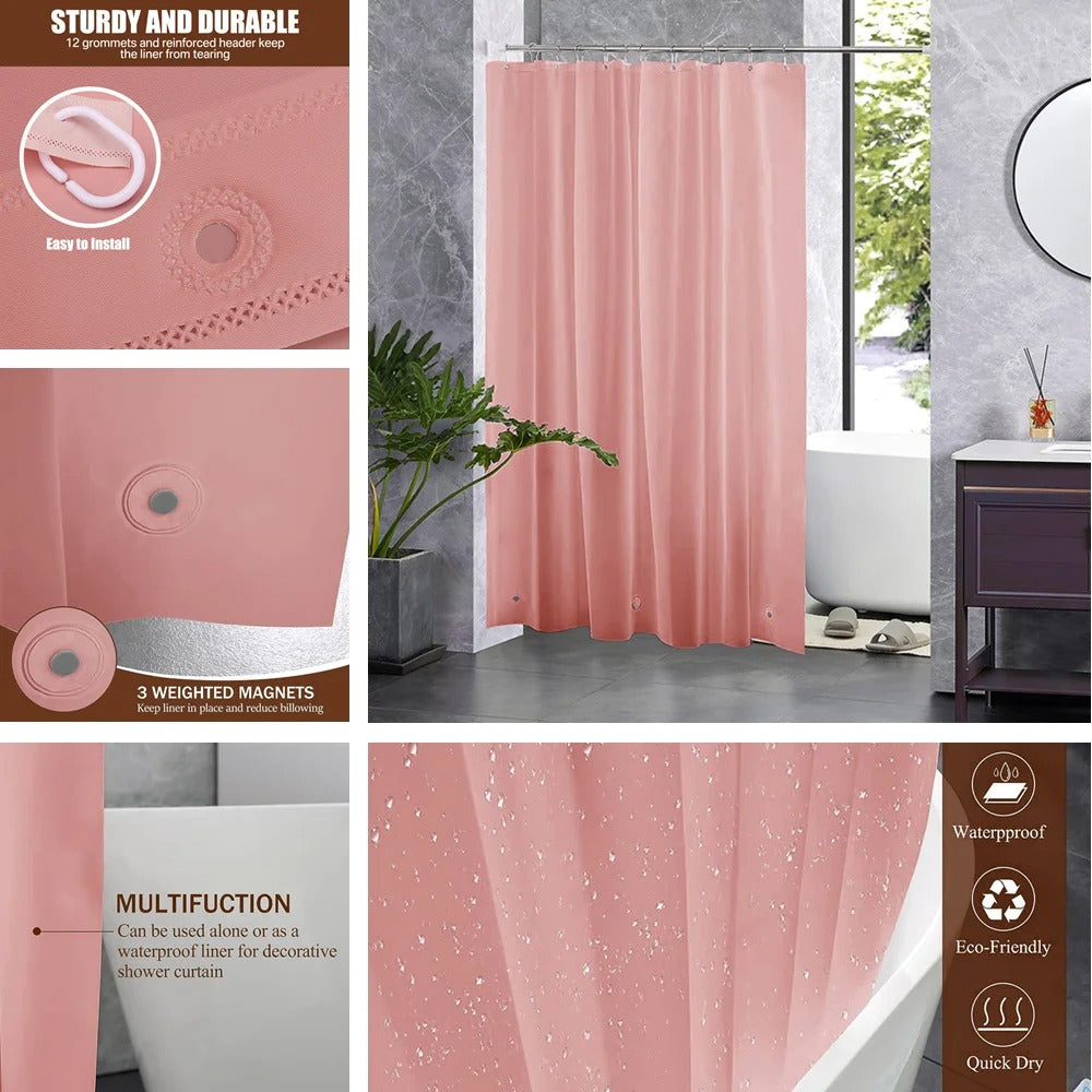 Efforest PEVA Shower Curtain Liner