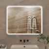 40 X 32 Rectangular Framed Dimmable Anti-Fod LED Wall Bathroom Vanity Mirror Lighted Mirror