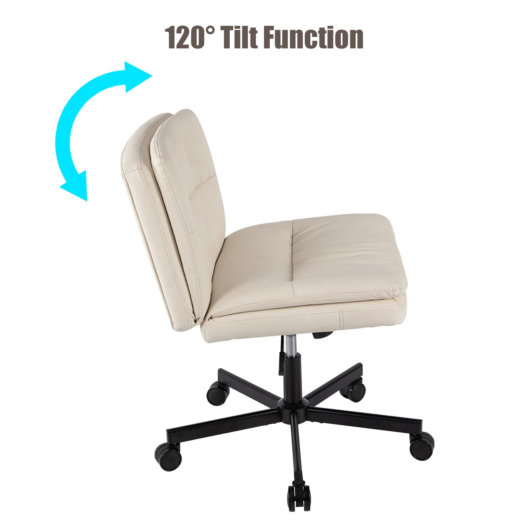 UPGRADE! Larger Size 360° Swivel Home Office Desk Chair with Wheels