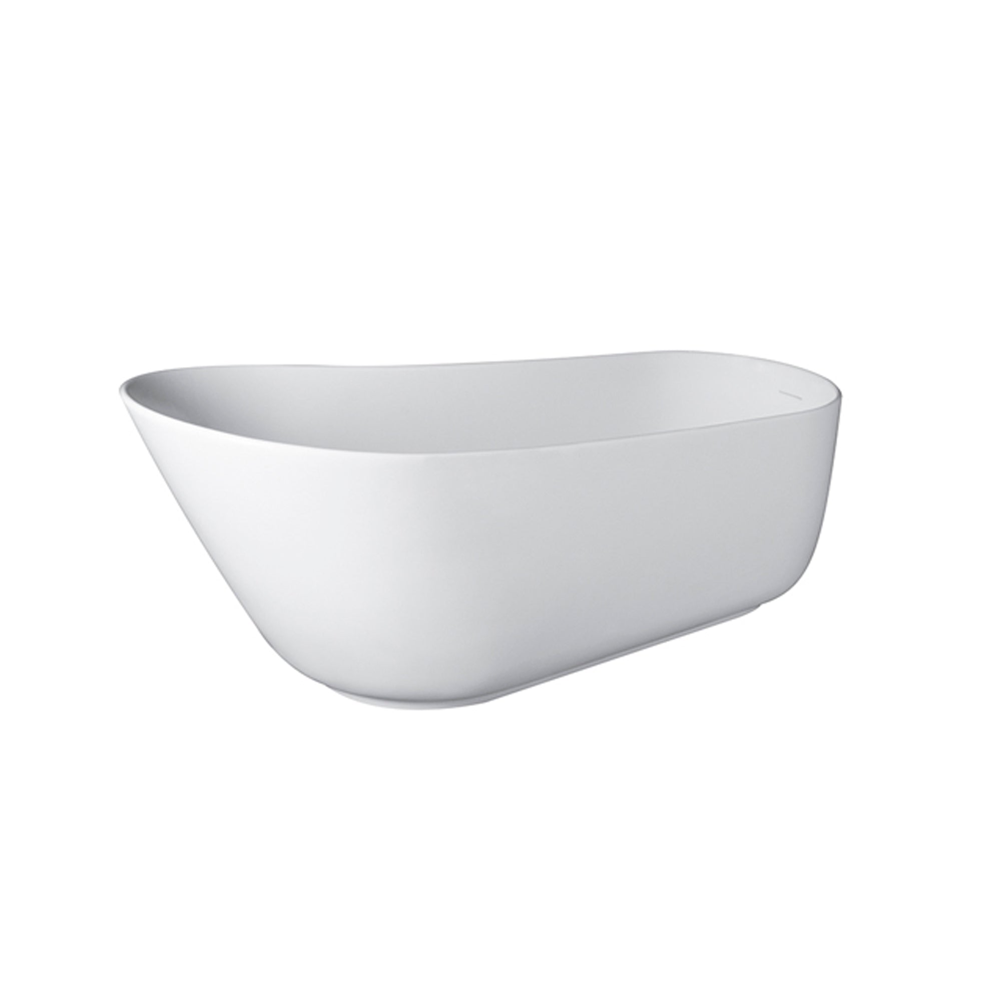 67" solid surface stone resin oval shape soaking bathtub with overflow for the bathroom