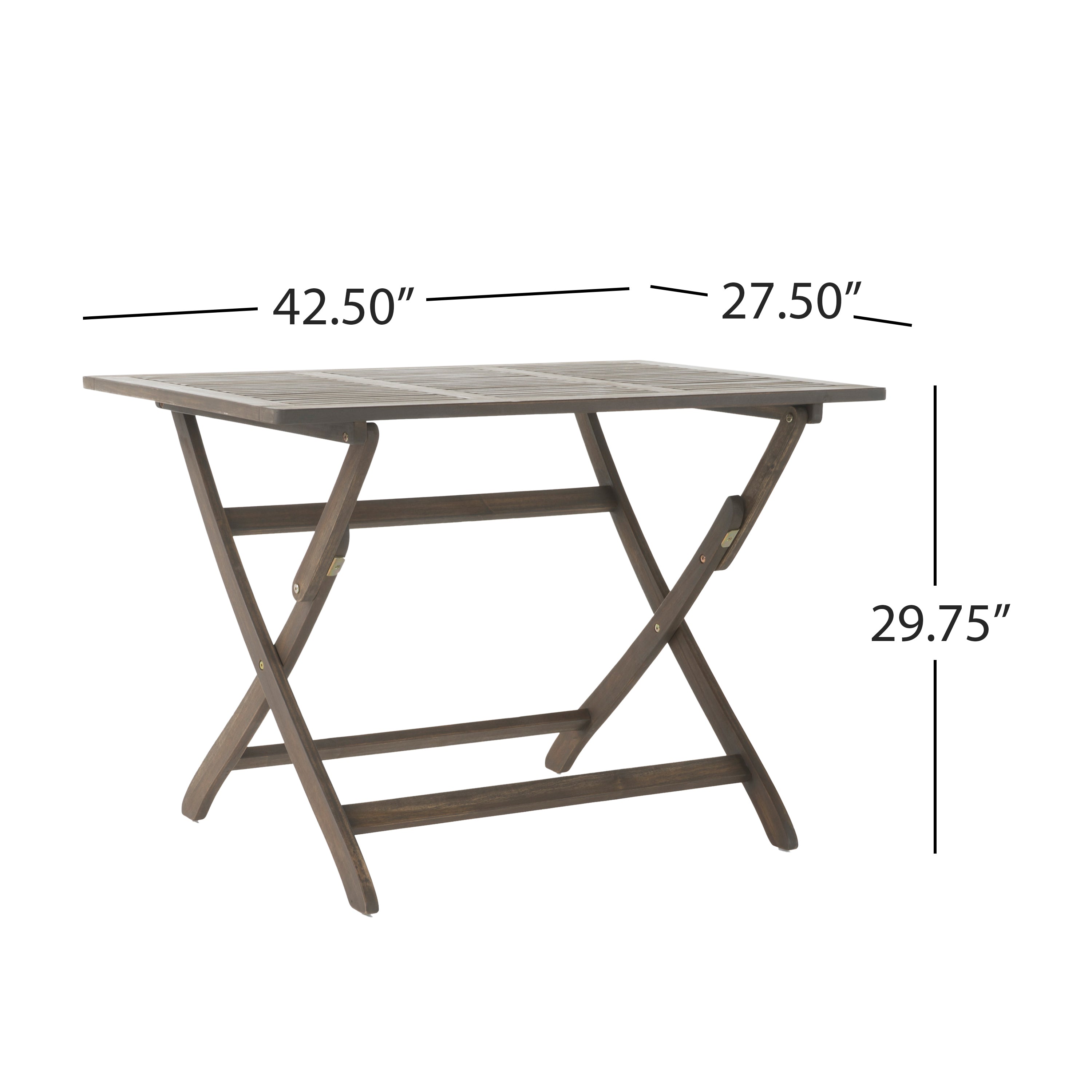 POSITANO 43.5'' FOLDABLE TABLE