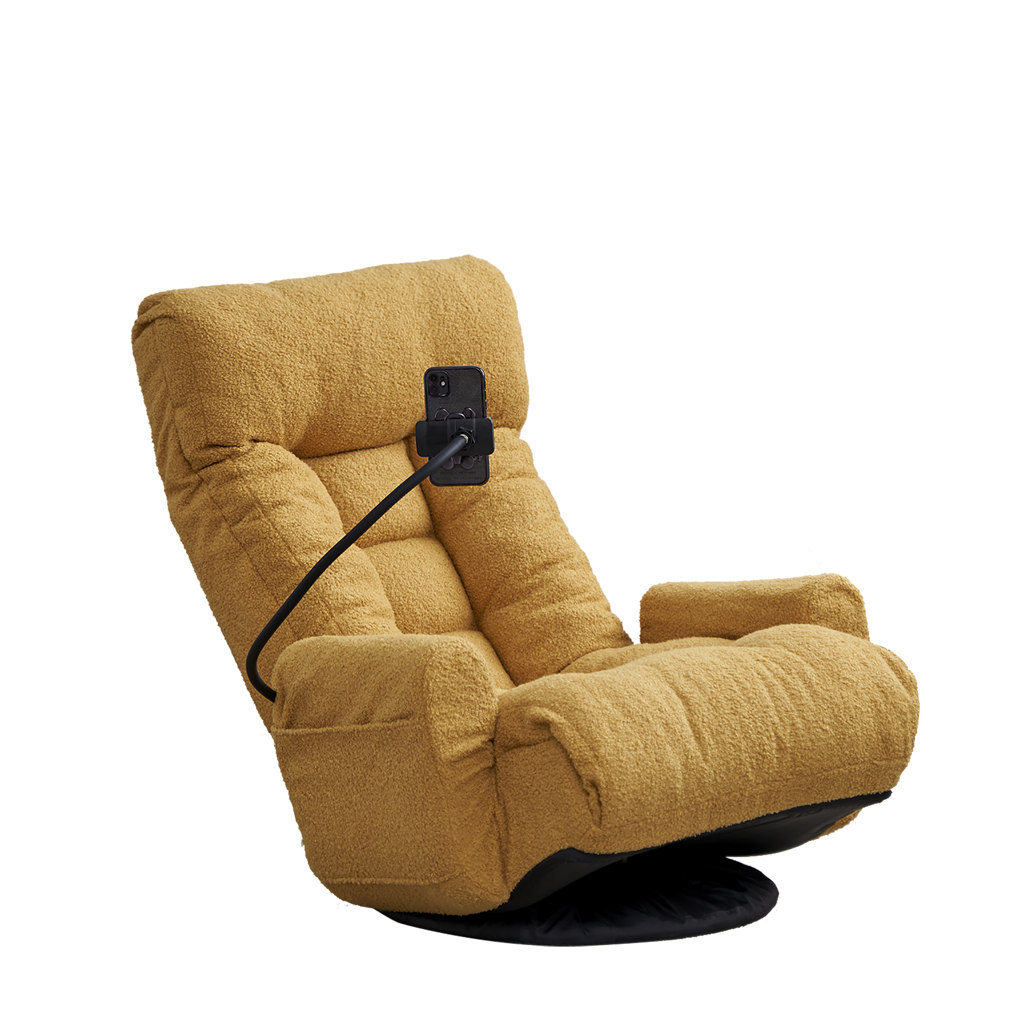 Adjustable head and waist, game chair, lounge chair in the living room, 360 degree rotatable sofa chair,Rotatable seat Leisure Chair deck chair