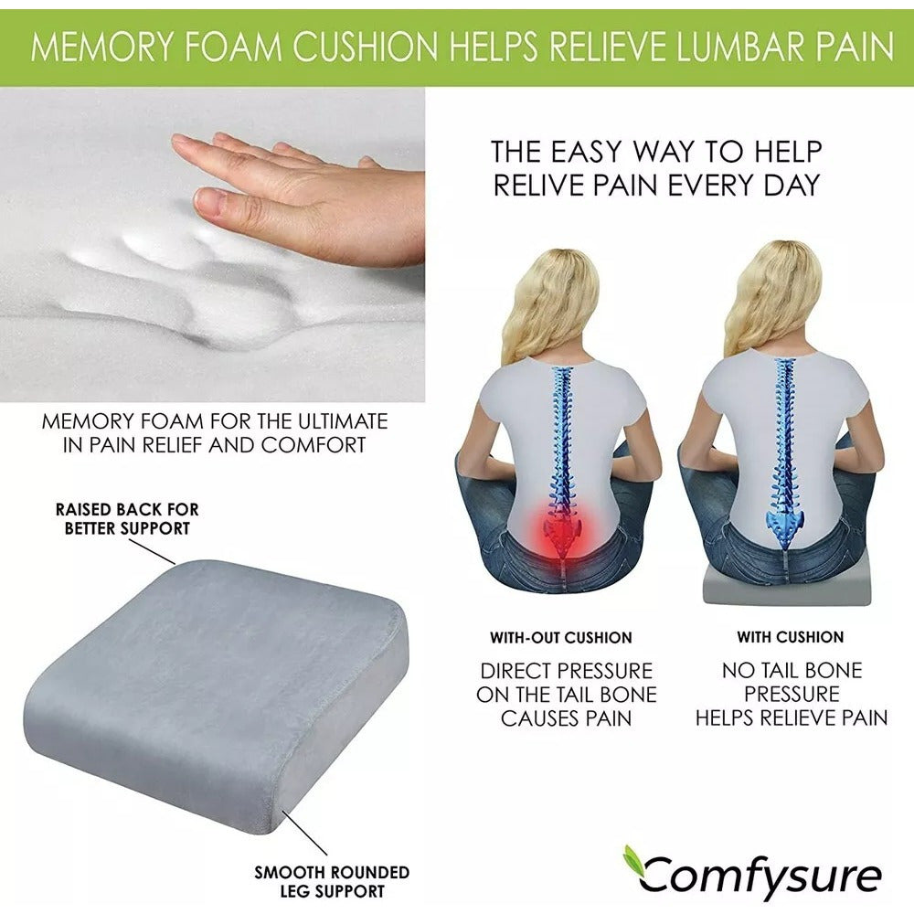 Extra Large Firm Seat Cushion Pad - Supportive Comfort for Bariatric Users