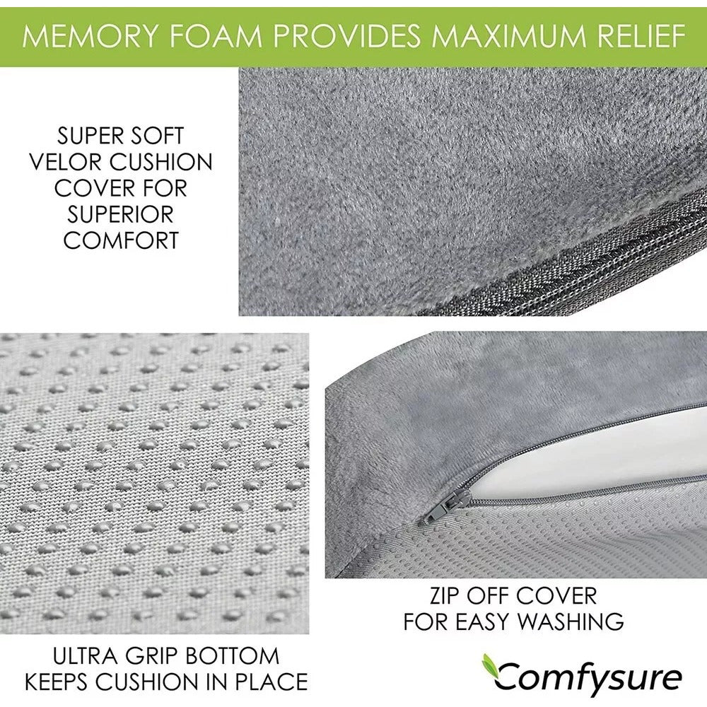 Extra Large Firm Seat Cushion Pad - Supportive Comfort for Bariatric Users