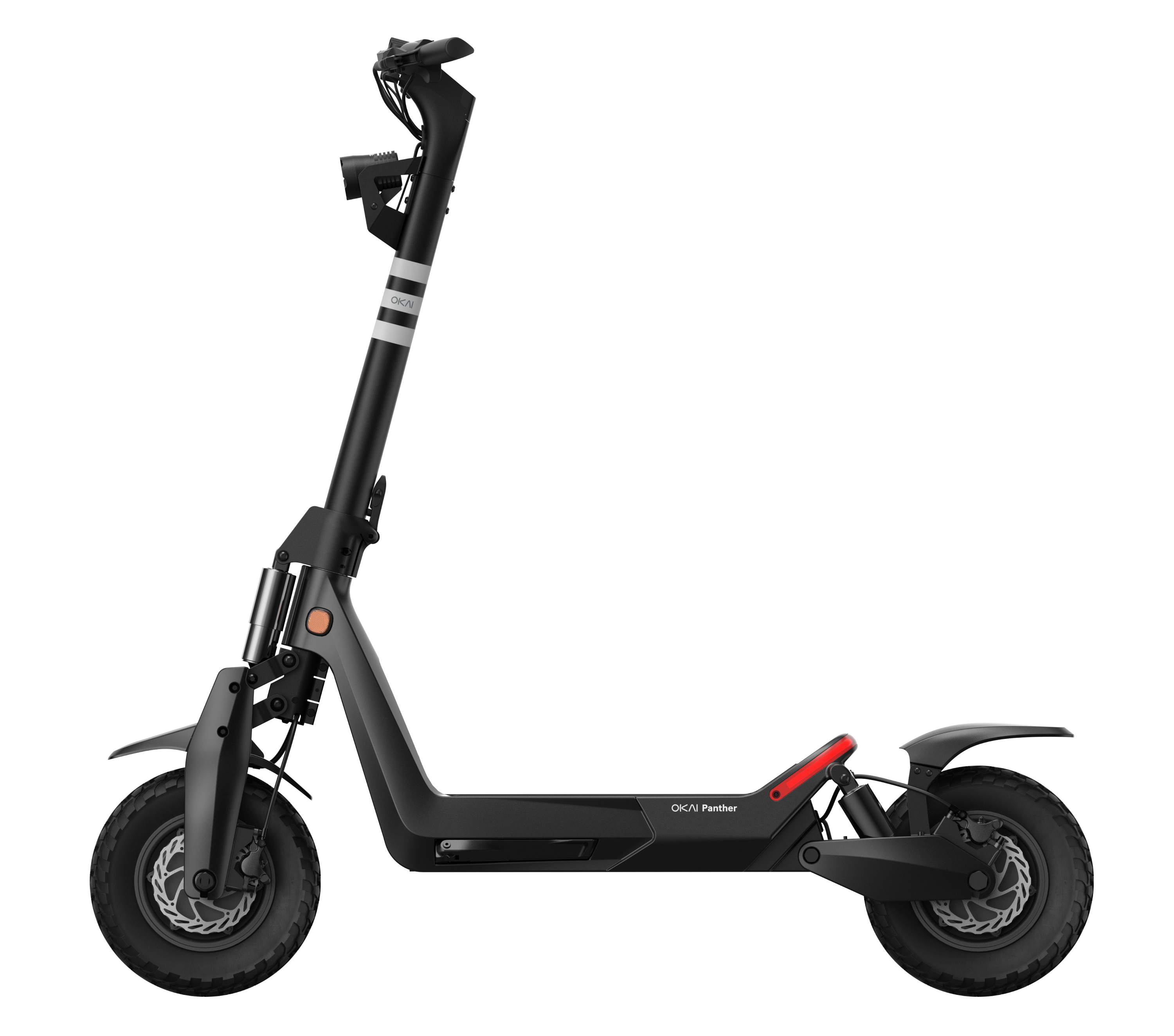 Super Electric Scooter w/31 mi Max Range & 37 mph Max Speed - Black