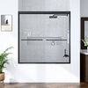 56-60 x 60 in Semi-Frameless Sliding Tub Door view 1