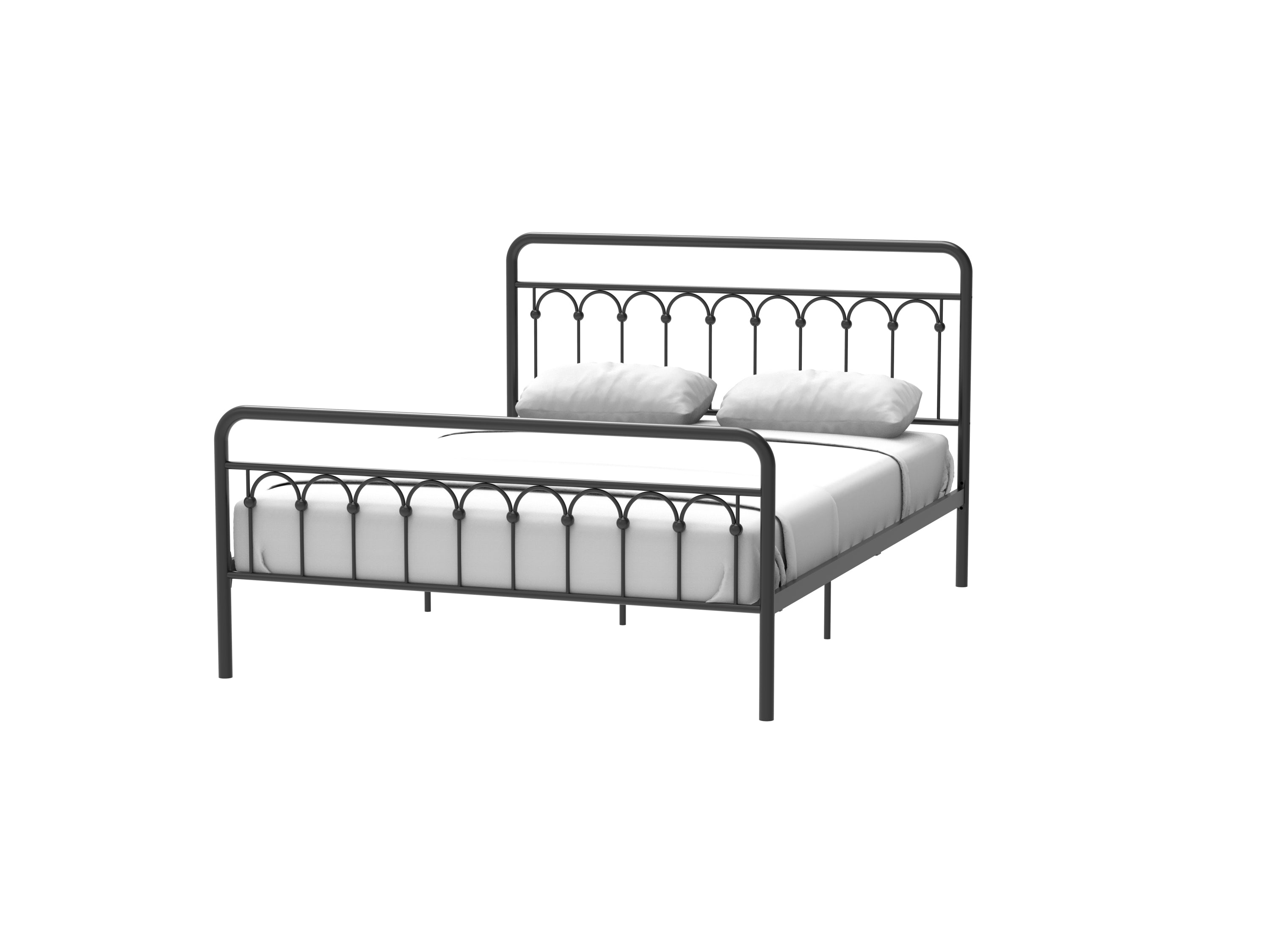 Tara Metal Bed Queen, Black