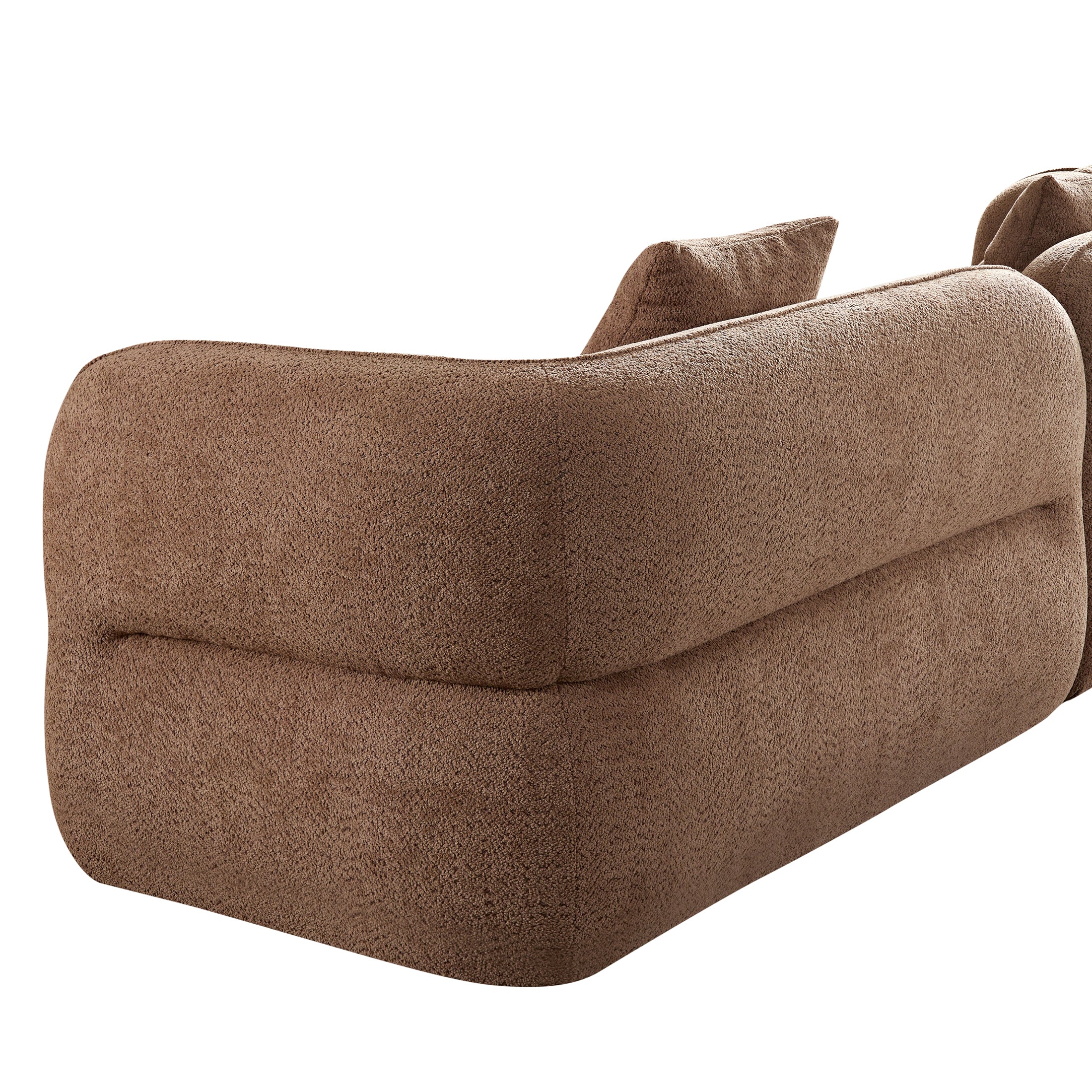 WKS11CZ Camel sofa, durable fabric, solid wood frame, high density sponge filler