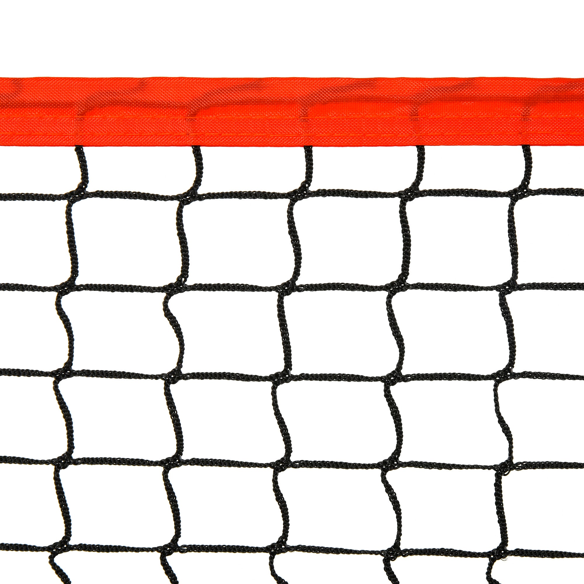 Soozier 10ft Portable Soccer Tennis/Pickleball/Badminton/Mini Tennis Net w/ Sideline for Training with Included Storage Bag, Red