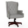 330LBS Executive Office Chair, Ergonomic Design High Back Reclining Comfortable Desk Chair - Grey