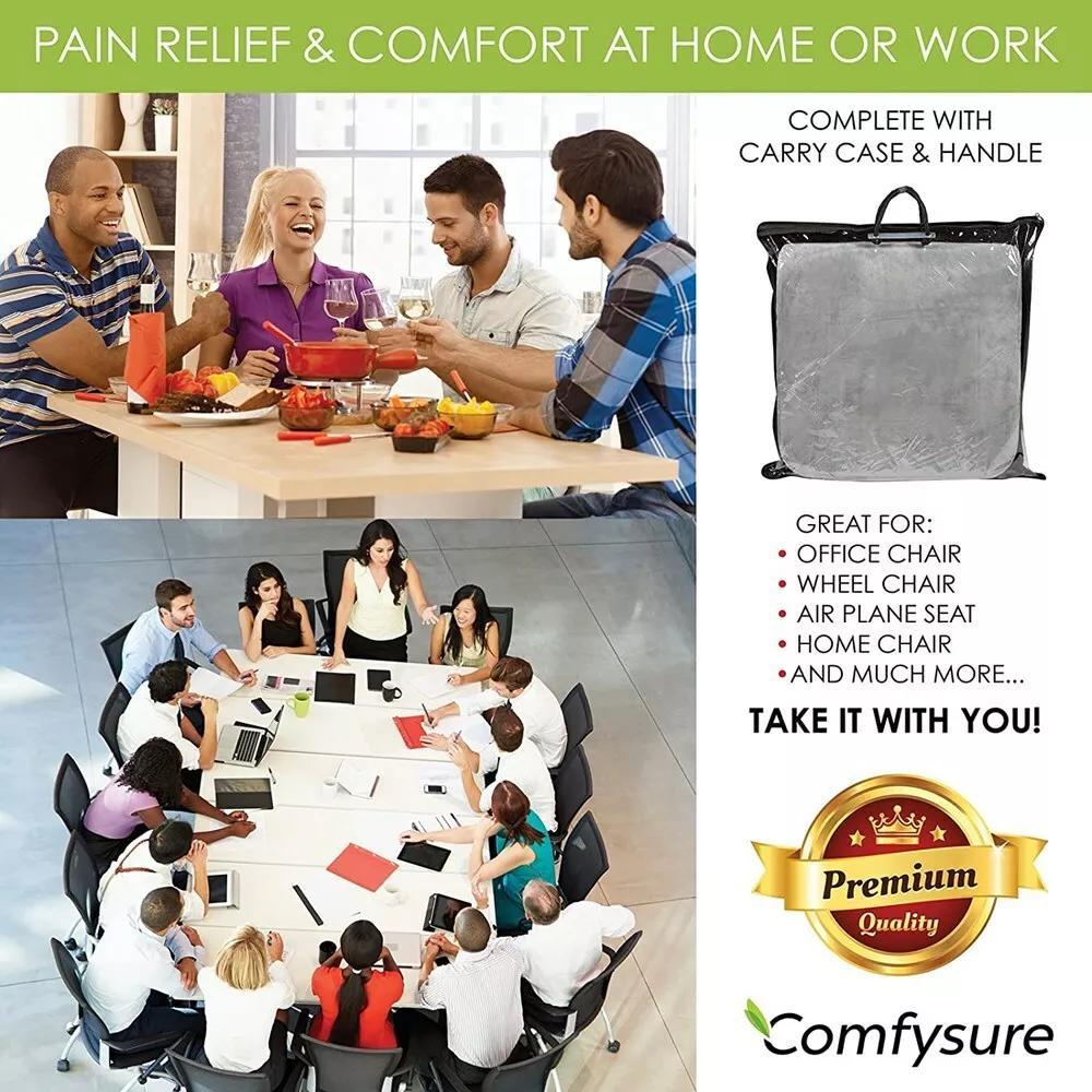 Extra Large Firm Seat Cushion Pad - Supportive Comfort for Bariatric Users