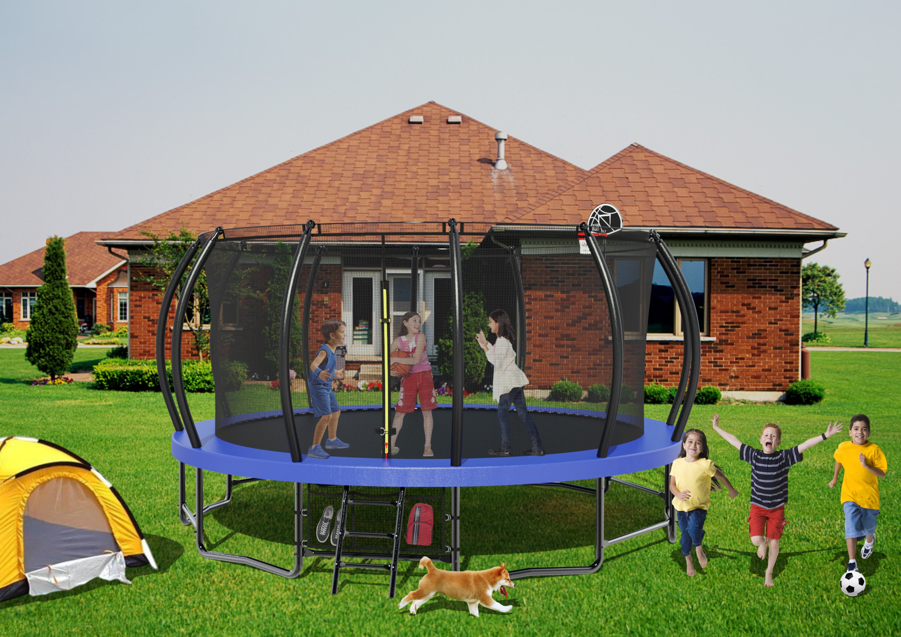 15FT Big Trampoline