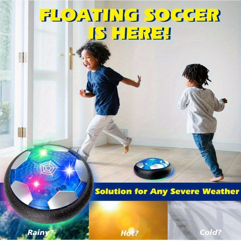 Hover Soccer Ball Rechargeable Floating Led Lights Indoor Air Football Game Toy