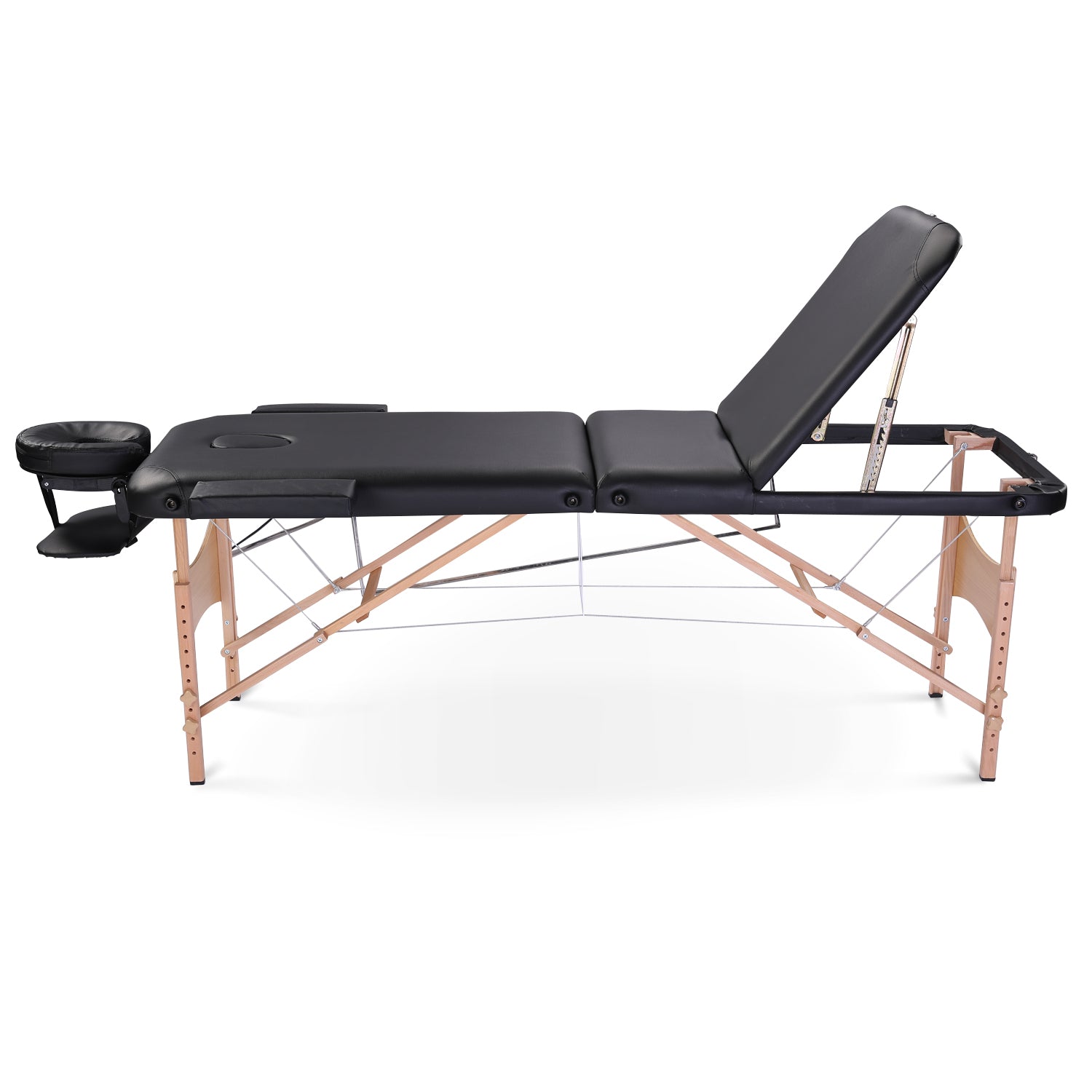 Massage Table Portable Massage Bed Lash Bed with Carrying Case SPA Table Height Adjustable, Salon Bed Face Cradle Bed