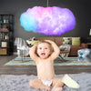 3D Big Cloud Lightning Light Kit Music Sync Warm White Multicolor Lightning Chan