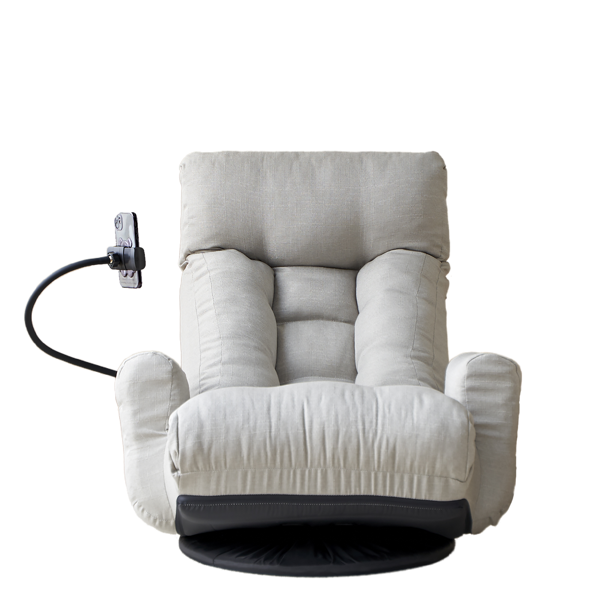 Adjustable head and waist, game chair, lounge chair in the living room, 360 degree rotatable sofa chair,Rotatable seat Leisure Chair deck chair