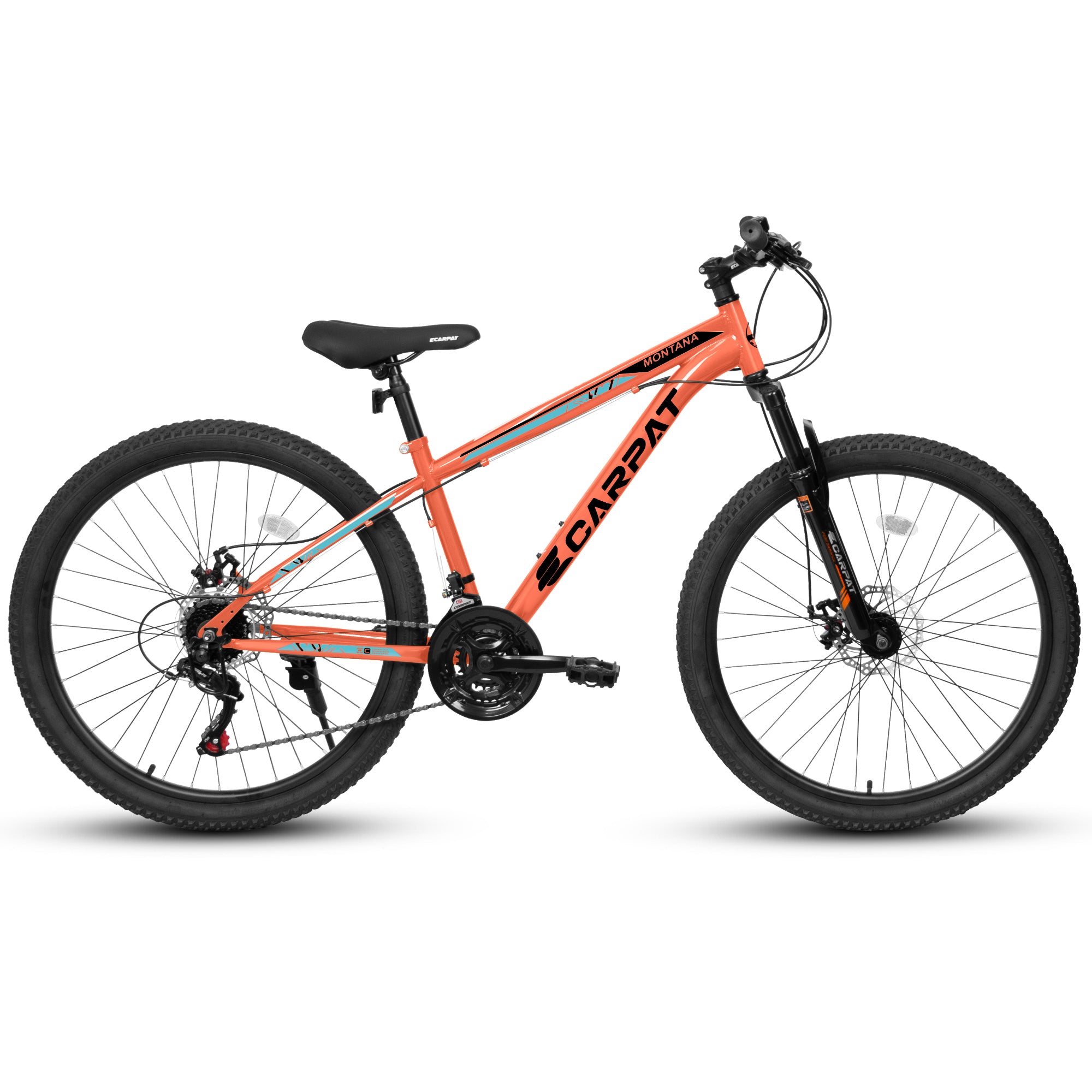 A2610 26 inch Mountain Bike 21 Speeds, Suspension Fork, Steel Frame Disc-Brake for Men Women Mens Bicycle