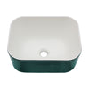 16x12 Inch Ceramic Square Vessel Bathroom Sink