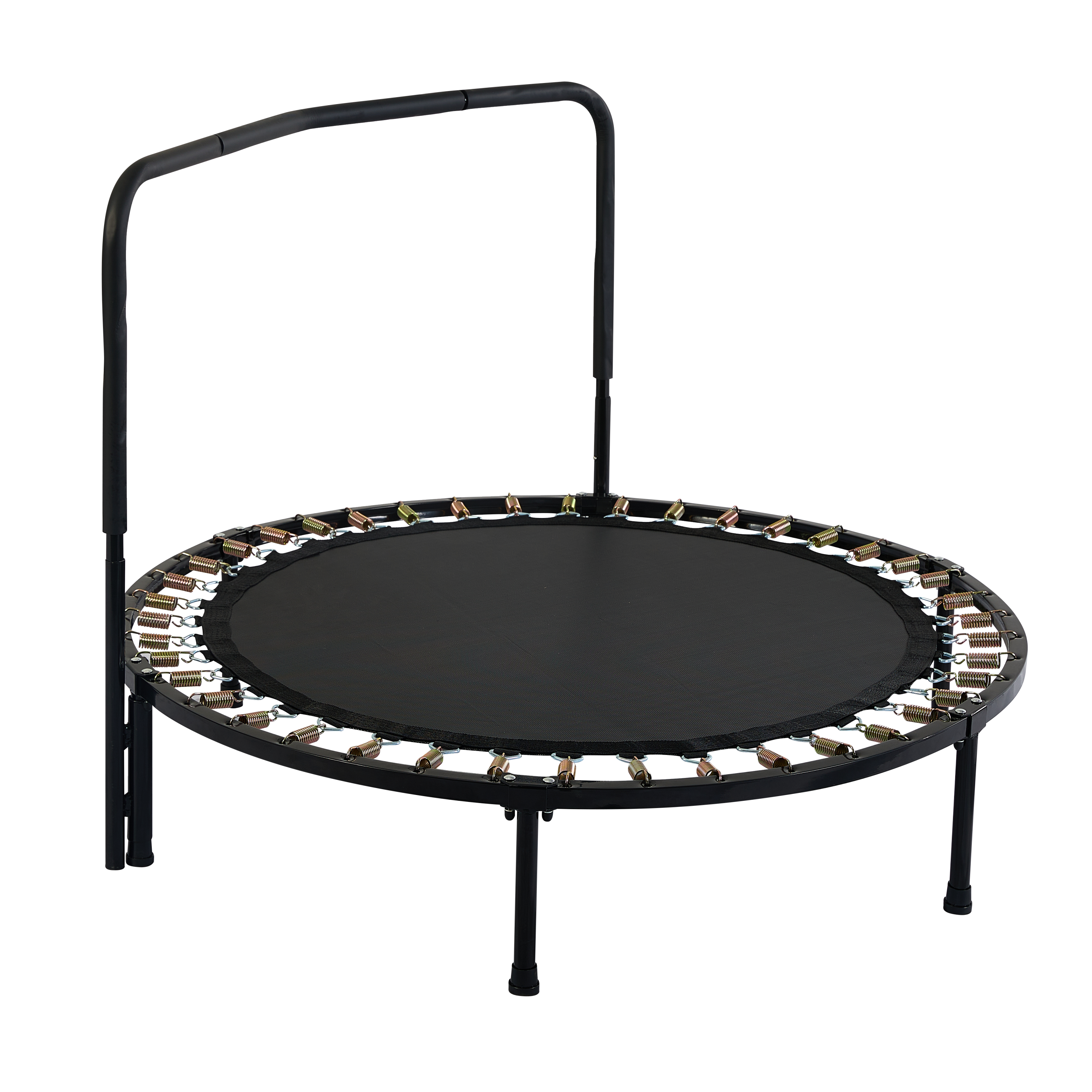 XTP002 Assembled children's trampoline happy expression outdoor and indoor  for kids age 3 - 7