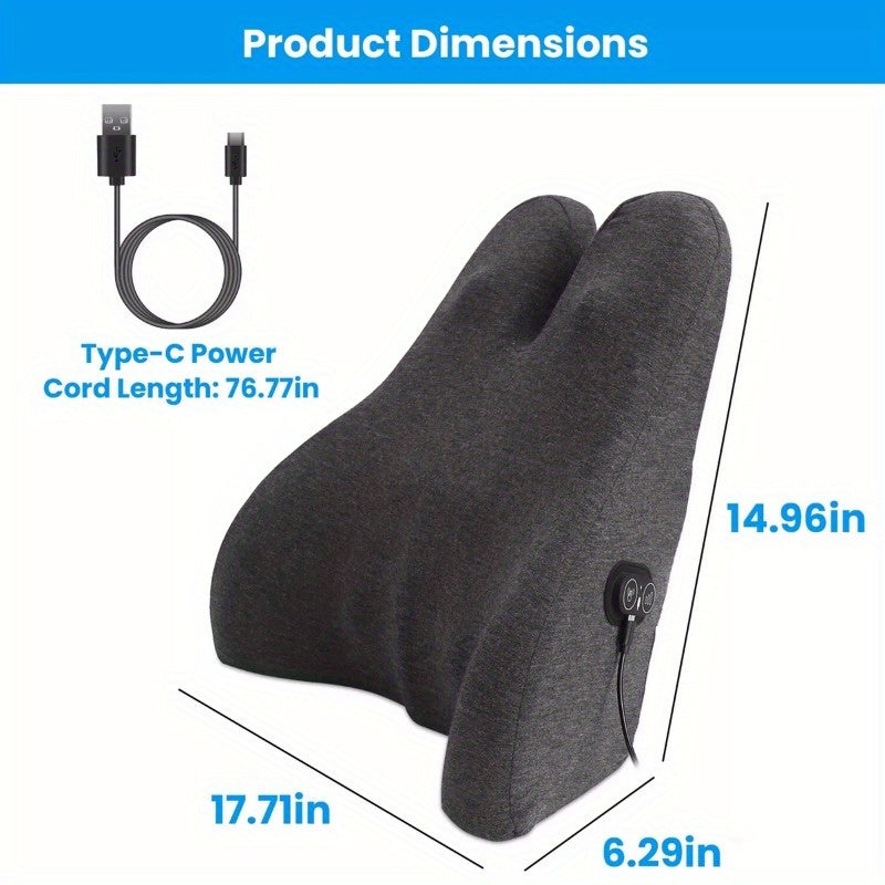 Soft Memory Foam Lumbar Support Cushion Office Car Seat Back Chair Pillow