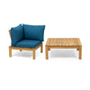 ARLINGTON CORNER SOFA + TABLE, TEAL