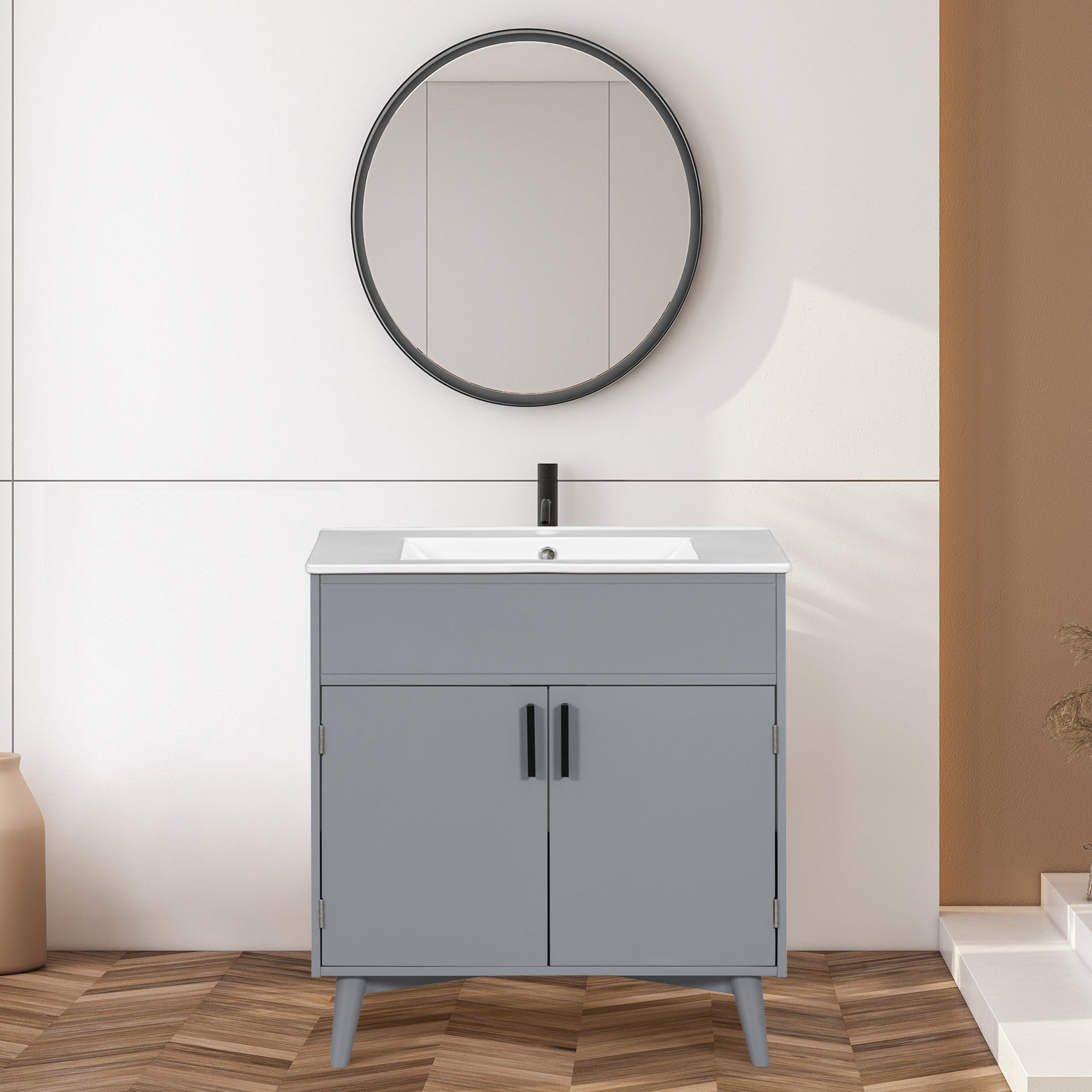 Bathroom vanity Set, Combo Cabinet, Bathroom Storage Cabinet